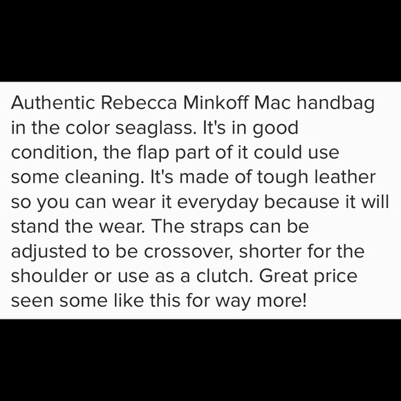 ❤️❤️HOST PICK ❤️❤️Rebecca Minkoff Cross bag  MAC - Picture 7 of 7